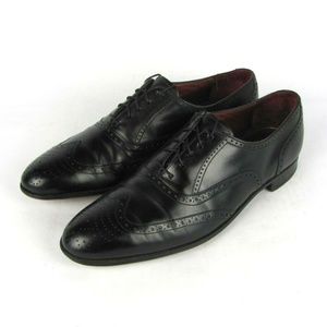 FLORSHEIM IMPERIAL Black Wingtip Oxfords 9.5 B